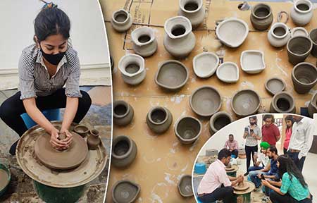 Pottery Making Workshop for College Students, Art & Craft Workshop and Activities for Colleges