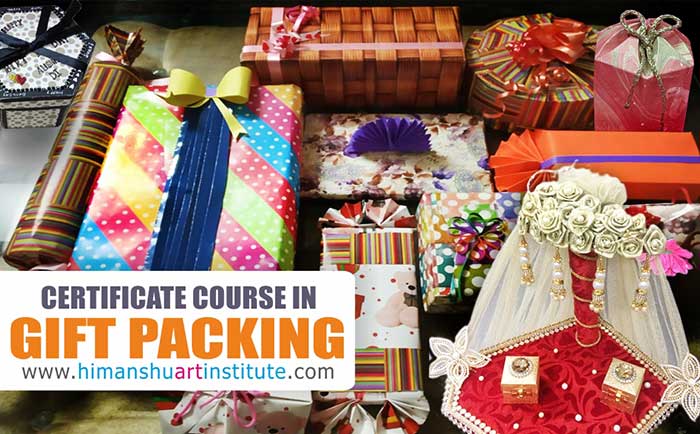 Online Certificate Hobby Course in Gift Packing, Gift Packing Classes in Delhi