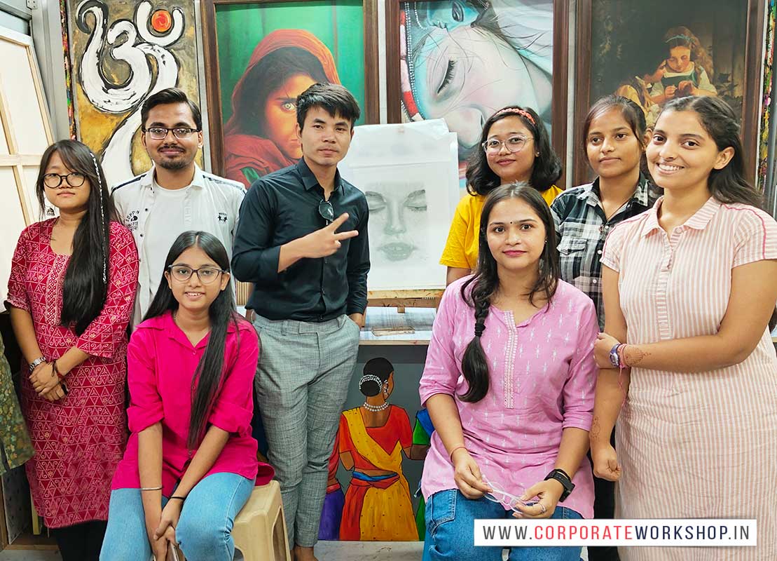 corporate workshop, drawing, painting, art & craft workshop and activities for corporate empoyees, art and craft stall in malls, fair, fun activities for corporate empolyees, kids, schools, colleges, ngo, art & craft activities for employees