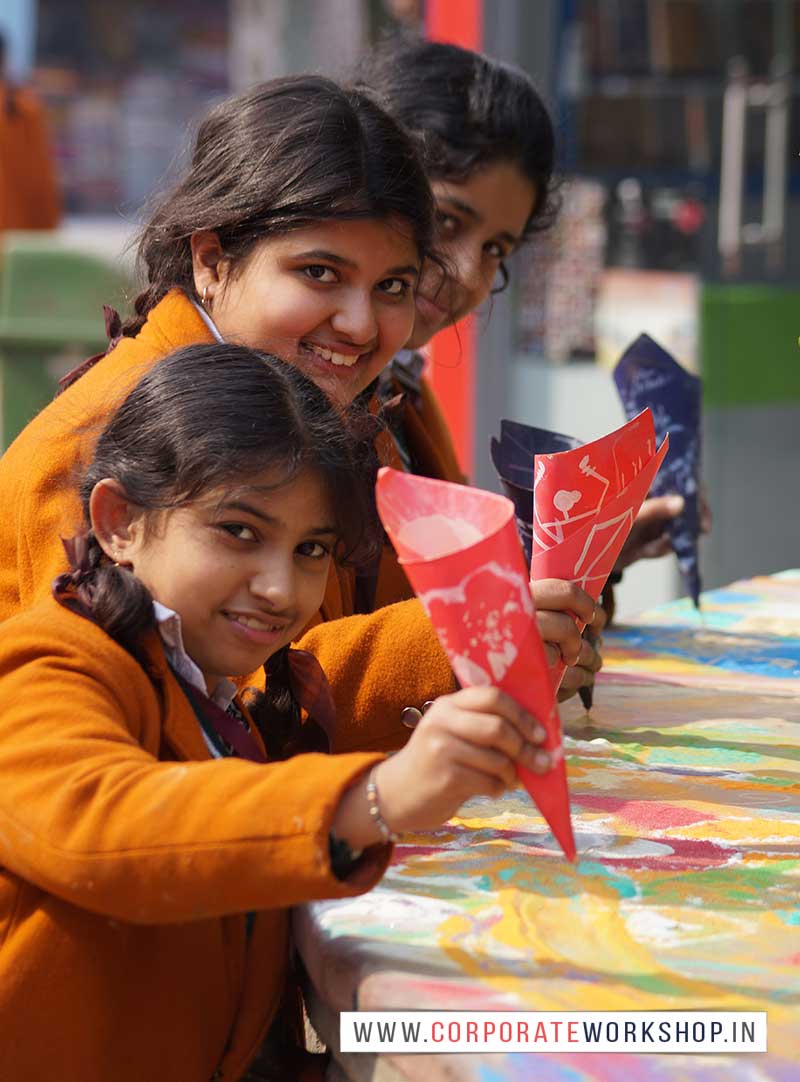 corporate workshop, drawing, painting, art & craft workshop and activities for corporate empoyees, art and craft stall in malls, fair, fun activities for corporate empolyees, kids, schools, colleges, ngo, art & craft activities for employees