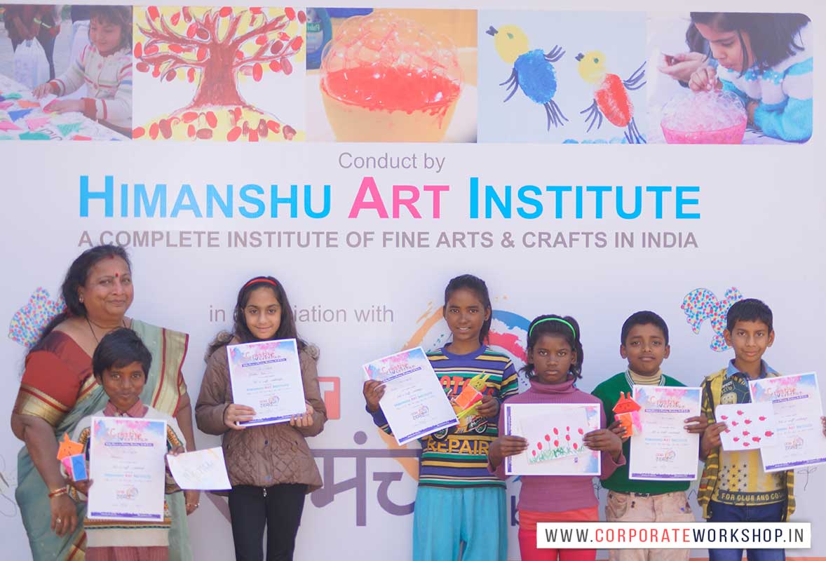 corporate workshop, drawing, painting, art & craft workshop and activities for corporate empoyees, art and craft stall in malls, fair, fun activities for corporate empolyees, kids, schools, colleges, ngo, art & craft activities for employees