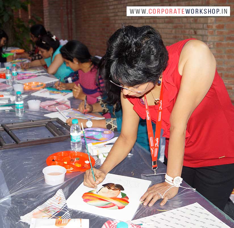 corporate workshop, drawing, painting, art & craft workshop and activities for corporate empoyees, art and craft stall in malls, fair, fun activities for corporate empolyees, kids, schools, colleges, ngo, art & craft activities for employees